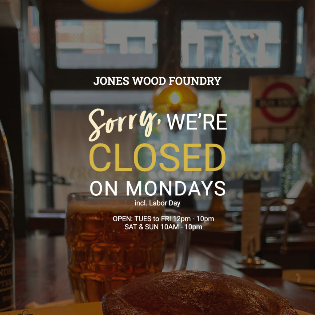 Closed Monday