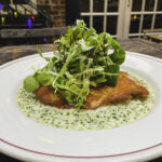 Seared Salmon Pave