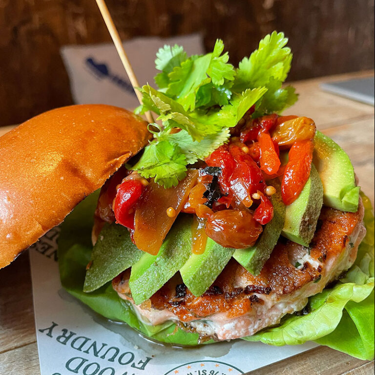 Daily Special Salmon Burger